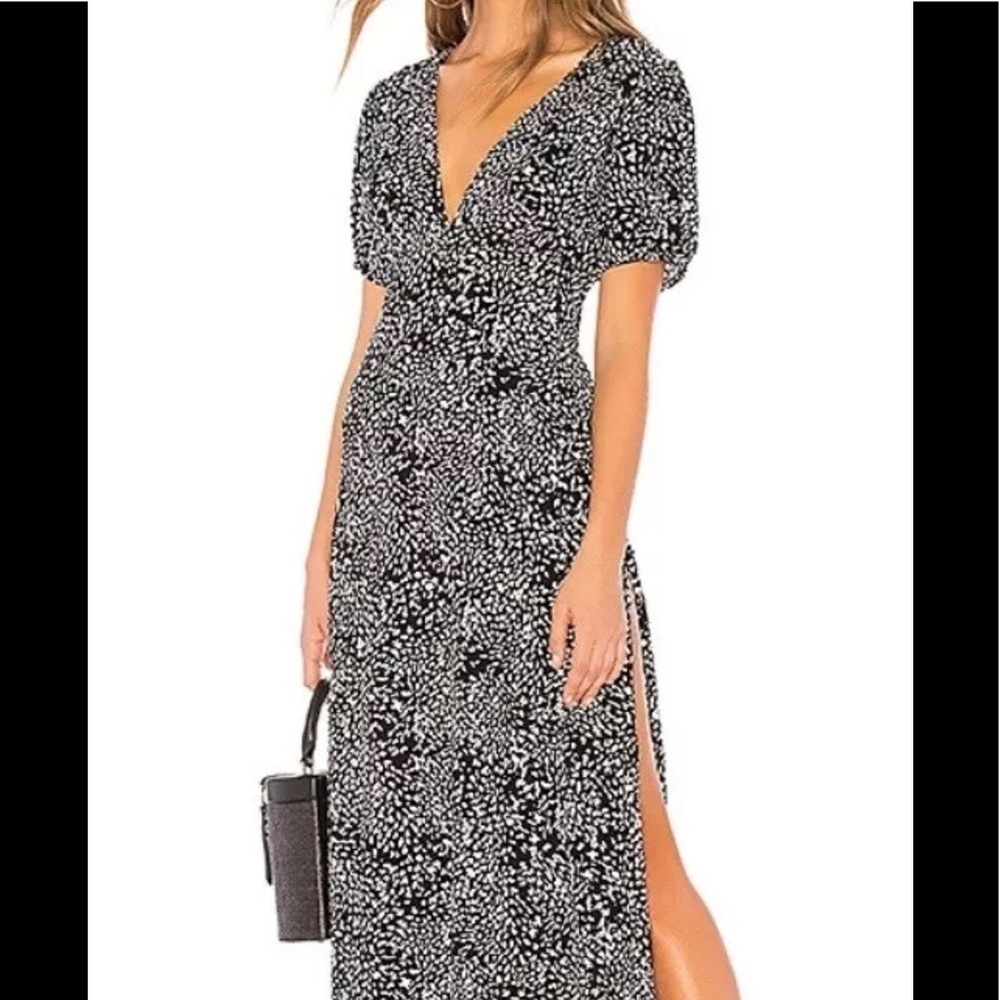 FREE People Black‎ Combo Long Dress  $168 size 2 & 4